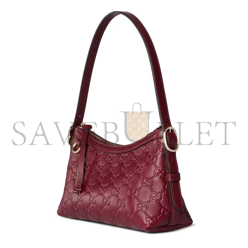 GUCCI GG EMBLEM SMALL SHOULDER BAG 847450 (22*14*8cm) GUCCI GG EMBLEM SMALL SHOULDER BAG 847450 (22*14*8cm)